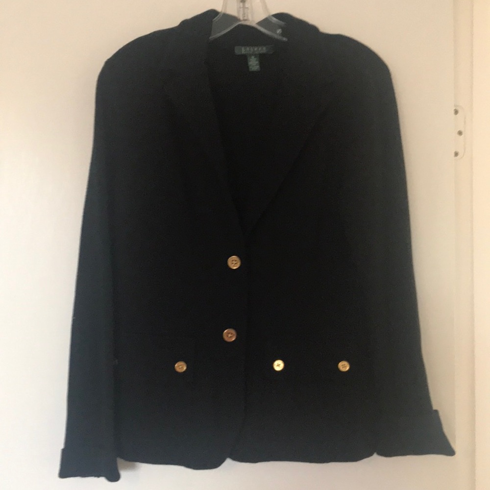 Ralph Lauren Knit Blazer NWOT